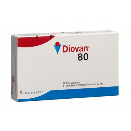 Диован 80 мг 28 таблеток покрытых оболочкой 