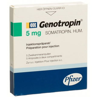 Genotropin 5 mg 5 Ampullen