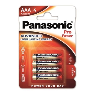 Батарейки Panasonic Pro Power AAA LR03 4 шт