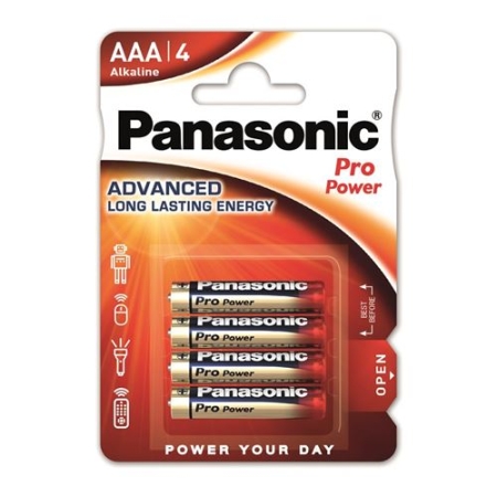 Батарейки Panasonic Pro Power AAA LR03 4 шт