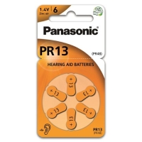 Батарейки для слухових апаратів Panasonic 13 6 шт