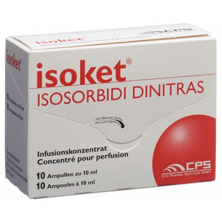 Изокет инфузионный концентрат 10 мг / 10 мл 10 ампул по 10 мл