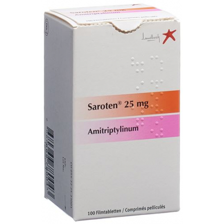 Саротен 25 мг 100 таблеток покрытых оболочкой