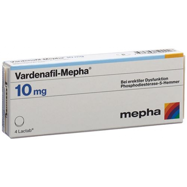 Вардефанил Мефа 10 мг 4 табл