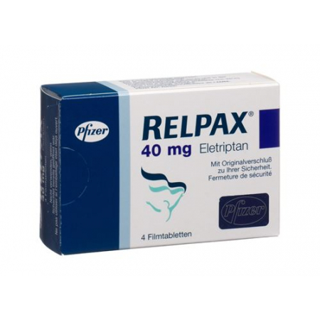 Релпакс 40 мг 4 таблетки покрытые оболочкой