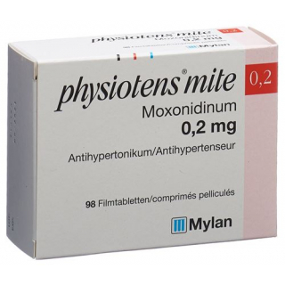Физиотенс Мите 0.2 мг 98 таблеток