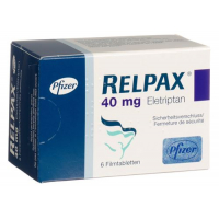 Релпакс 40 мг 6 таблеток 