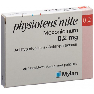 Физиотенс Мите 0.2 мг 28 таблеток