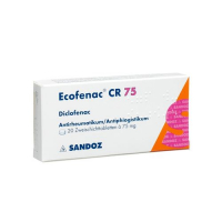 Экофенак СР 75 мг 20 таблеток