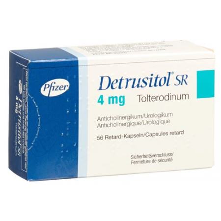 Detrusitol SR 4 mg 56 Retard Kaps
