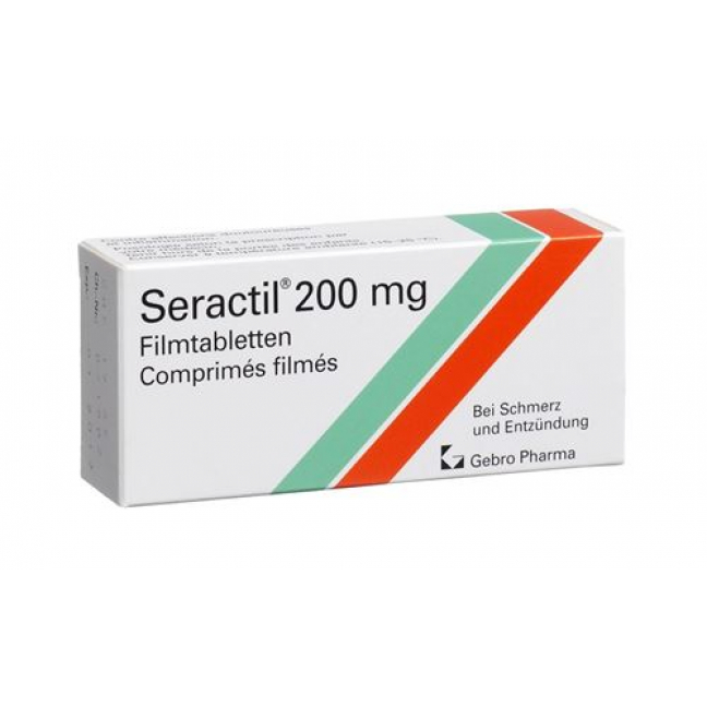 Серактил 200 мг 30 таблеток покрытых оболочкой 