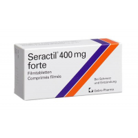 Серактил Форте 400 мг 50 таблеток покрытых оболочкой