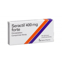 Серактил Форте 400 мг 10 таблеток покрытых оболочкой