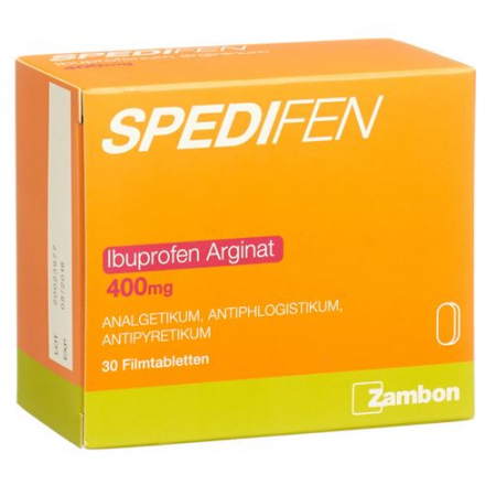Спедифен 400 мг 30 таблеток покрытых оболочкой