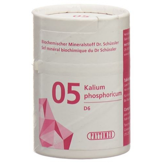Phytomed Schussler Nr. 5 Kal Phos в таблетках, D 6 50г
