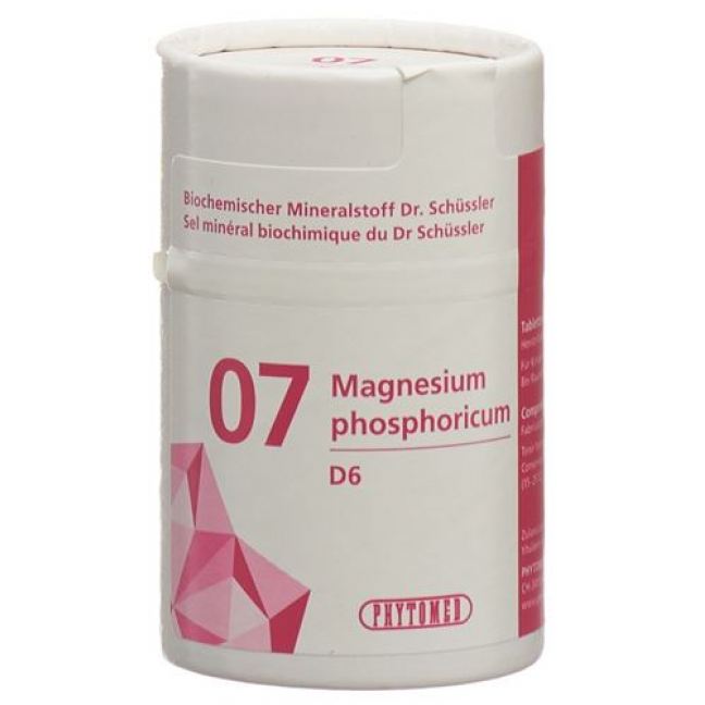 Phytomed Schussler Nr. 7 Magn Phos в таблетках, D 6 100г