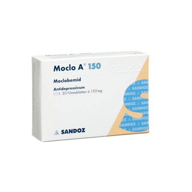 Мокло A 150 мг 30 таблеток покрытых оболочкой