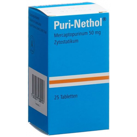 Пури-Нетол 50 мг 25 таблеток 