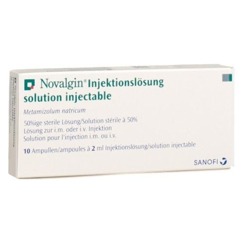 Novalgin 50% 1 g/2 ml 10 Ampullen 2 ml