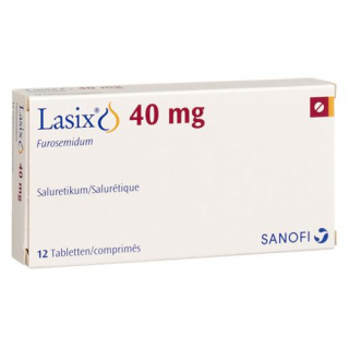 Лазикс 40 мг 12 таблеток 