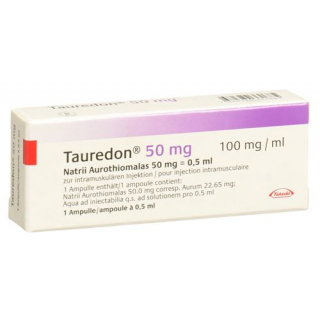 Тауредон 50 мг/0.5 мл ампул 0.5 мл раствор для инъекций 
