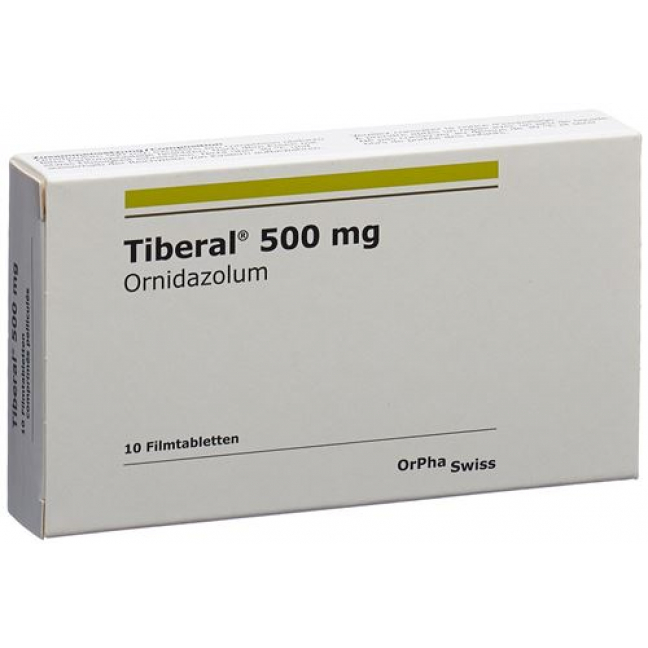 Тиберал 500 мг 10 таблеток покрытых оболочкой