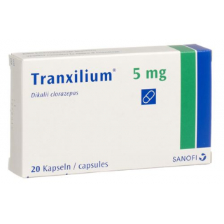 Tranxilium 5 mg 20 Kaps