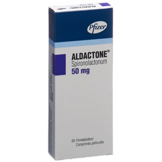 Альдактон 50 мг 20 таблеток покрытых оболочкой 