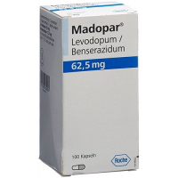 Мадопар 62,5 мг 100 капсул