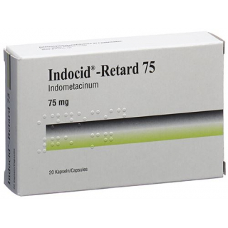Индоцид 75 мг 20 ретард капсул