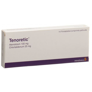 Теноретик 100/25 14 таблеток