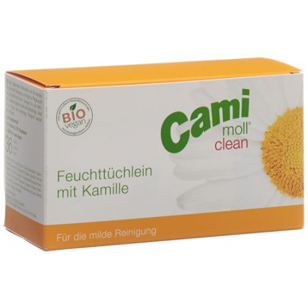 Cami Moll Clean влажные салфеткив пакетиках 36 штук