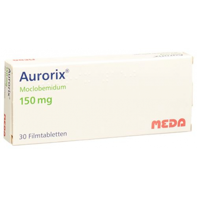 Аурорикс 150 мг 30 таблеток покрытых оболочкой 