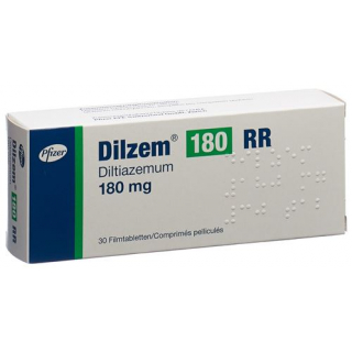 Дилзем РР 180 мг 30 таблеток покрытых оболочкой