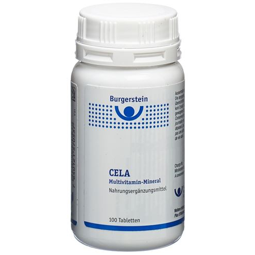 Burgerstein CELA Multivitamin-Mineral 100 tablets