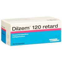 Дилзем Ретард 120 мг 100 таблеток покрытых оболочкой