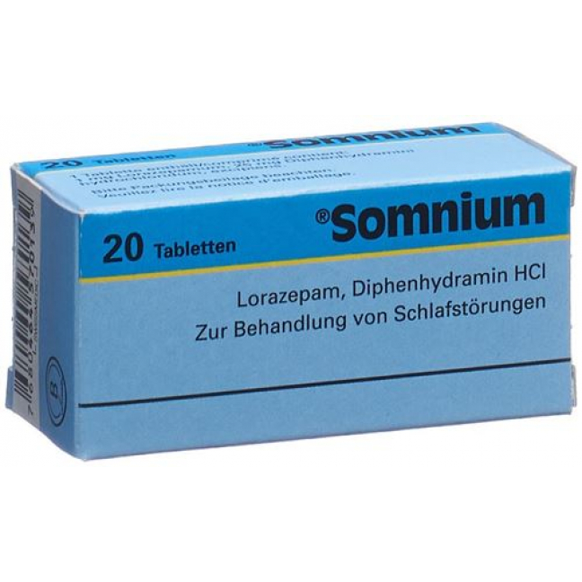 Somnium 20 tablets