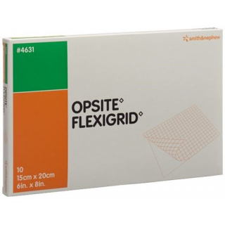 Opsite Flexigrid Folienverband 15x20см 10 пакетиков