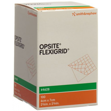 Opsite Flexigrid Folienverband 6x7см 100 пакетиков