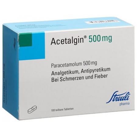 Ацеталгин 500 мг 100 таблеток 