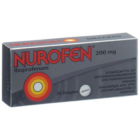 Нурофен 200 мг 20 драже
