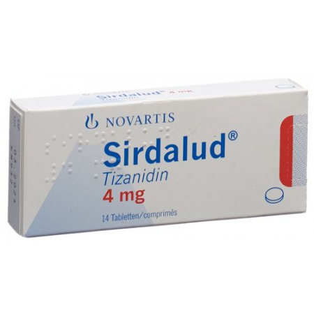 Сирдалуд 4 мг 14 таблеток