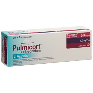 Пульмикорт Респулес ингаляционная суспензия 0,5 мг/мл 20 респул по 2 мл