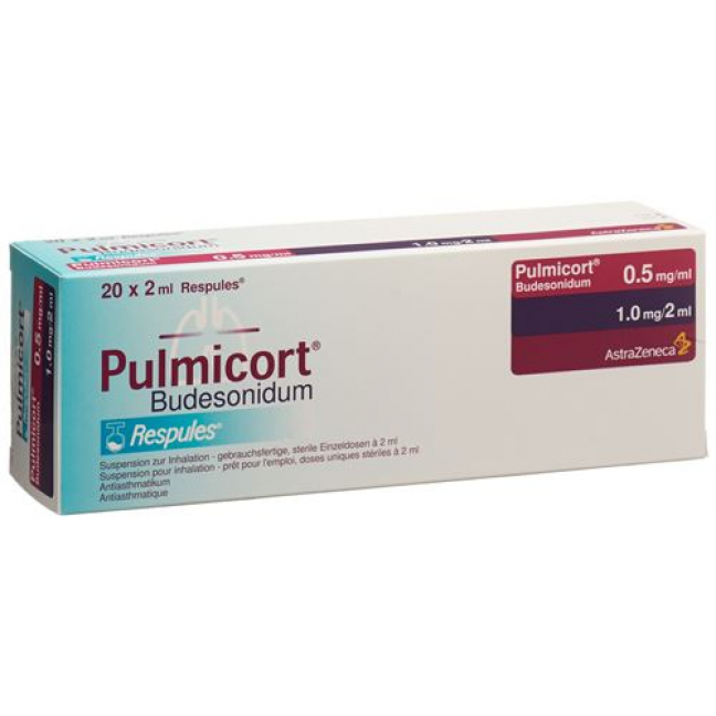 Пульмикорт Респулес ингаляционная суспензия 0,5 мг/мл 20 респул по 2 мл