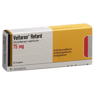 Вольтарен Ретард 75 мг 20 драже