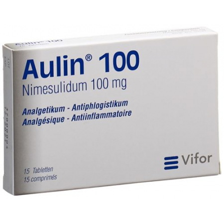 Аулин 100 мг 15 таблеток