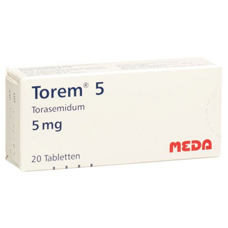 Torem 5 mg 20 tablets