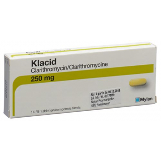 Клацид 250 мг 70 таблеток покрытых оболочкой 