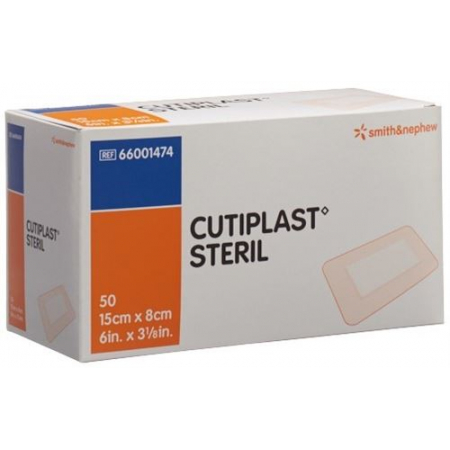Cutiplast стерильный повязка для ран 15смx8см Weiss 50 штук