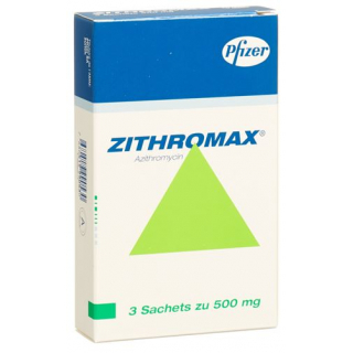 Зитромакс гранулы 500 мг 3 пакетика 